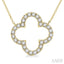 Clover Diamond Pendant