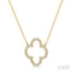Clover Diamond Pendant