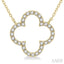 Clover Diamond Pendant