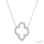 Clover Diamond Pendant