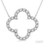 Clover Diamond Pendant