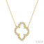 Clover Diamond Pendant