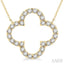 Clover Diamond Pendant
