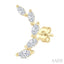 Marquise Shape Diamond Fashion Ear Climbers