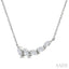 Marquise Shape Diamond Fashion Necklace