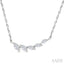 Marquise Shape Diamond Fashion Necklace