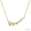 Marquise Shape Diamond Fashion Necklace