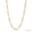 Paperclip Diamond Fashion Necklace
