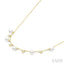 Pearl & Diamond Station Necklace