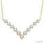 Chevron Diamond Necklace