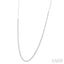 Paperclip Diamond Tennis Necklace