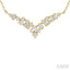 Scatter Baguette Diamond Fashion Necklace