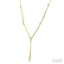Marquise Shape Tapered Bar Diamond Fashion Necklace