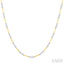 Bar Link Diamond Necklace
