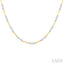 Bar Link Diamond Necklace