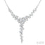 Mixed Shape Scatter Diamond Necklace