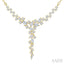 Mixed Shape Scatter Diamond Necklace