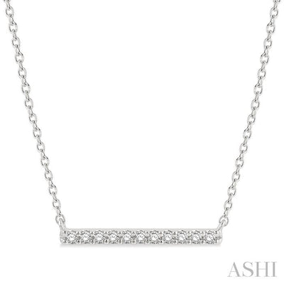 Bar Petite Diamond Fashion Necklace