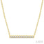 Bar Petite Diamond Fashion Necklace