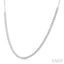 Halfway Diamond Tennis Necklace