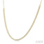 Halfway Diamond Tennis Necklace