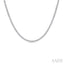 Halfway Diamond Tennis Necklace
