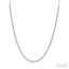 Halfway Diamond Tennis Necklace