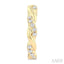 Twisted Diamond Fashion Hoop Earrings