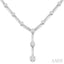 Paperclip Lovebright Diamond Fashion Necklace
