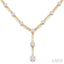 Paperclip Lovebright Diamond Fashion Necklace