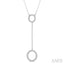 Twin Circle Diamond Necklace