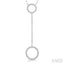 Twin Circle Diamond Necklace