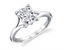 Radiant-cut Diamond Engagement Ring