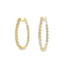 Inside-Out Diamond Hoop Earrings