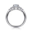 Oval Diamond Engagement Ring