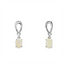 Opal & Diamond Drop Earrings