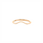 Curved Wedding Ring