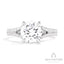 Couture Split Shank Round Semi-Mount Engagement Ring