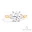 Couture 5-Stone Oval Semi-Mount Engagement Ring