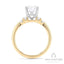 Couture 5-Stone Oval Semi-Mount Engagement Ring