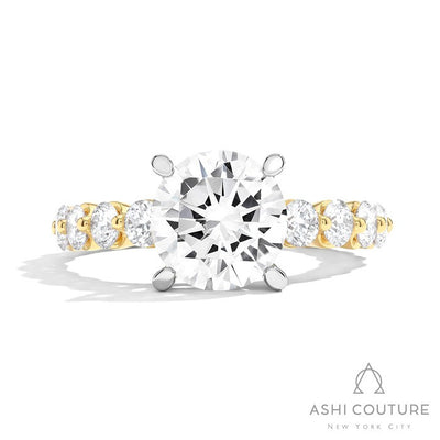 Couture Round Semi-Mount Engagement Ring