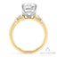 Couture 5-Stone Round Semi-Mount Engagement Ring
