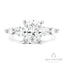 Couture 5-Stone Oval Semi-Mount Engagement Ring