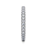 Micro Pave Diamond Eternity Band