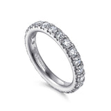 Micro Pave Diamond Eternity Band