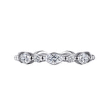 Alternating Round & Marquise Eternity Band