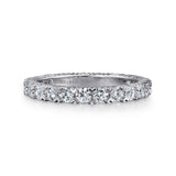 Round Diamond Eternity Band