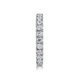 French Pave Set Diamond Eternity Band