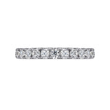 French Pave Set Diamond Eternity Band