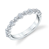 Round Diamond Stackable